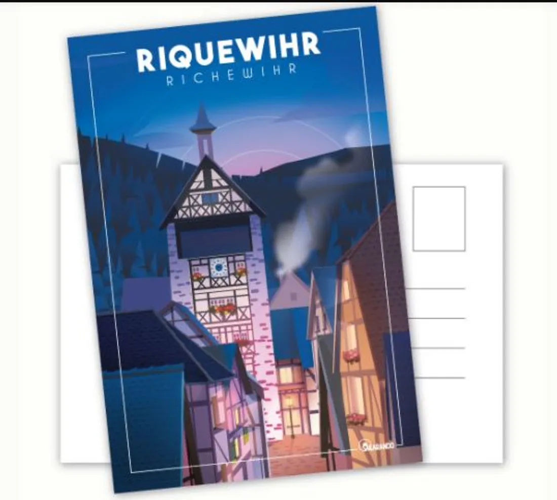 Riquewihr version carte postale